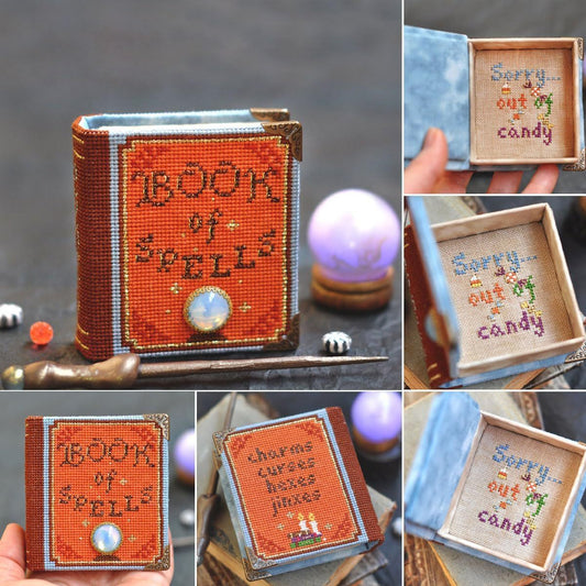 Mini Book Of Shadows needle point kit