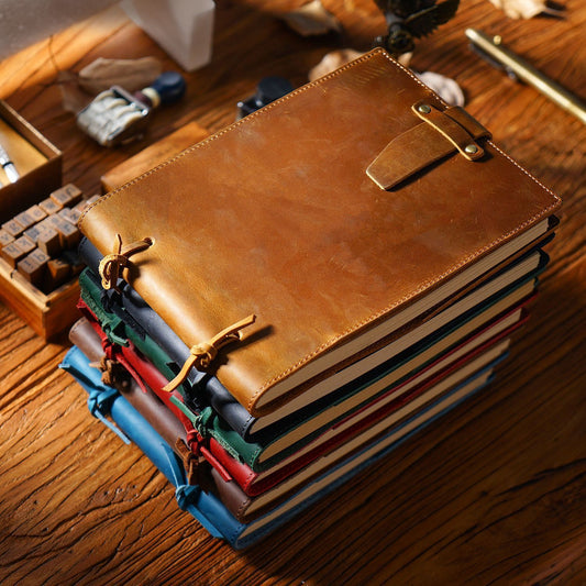 Vintage Handmade Leather Book - Perfect for your Book of Shadows